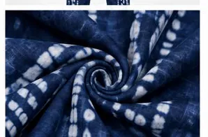 Cloth, hand-dyed cotton