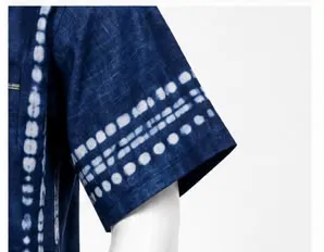 Sleeve hem, dyed border